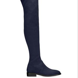 Stuart Weitzman Jocey Suede Over-The-Knee Boot
